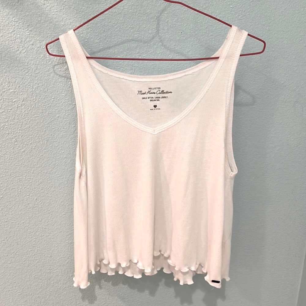 Flowy White Tank Top